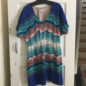 Trina Turk 100% Silk Dress